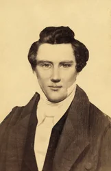 Portrait de Joseph Smith (1805-44) le fondateur du mormonisme
